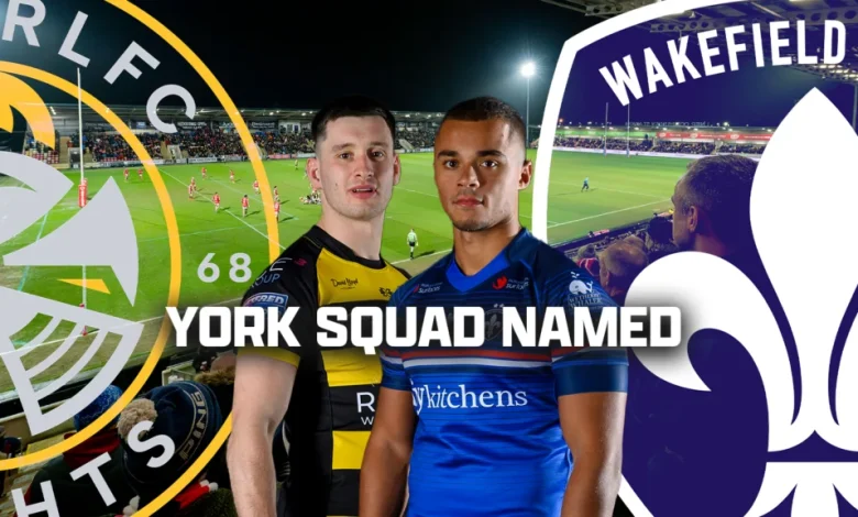 York Squad Named
