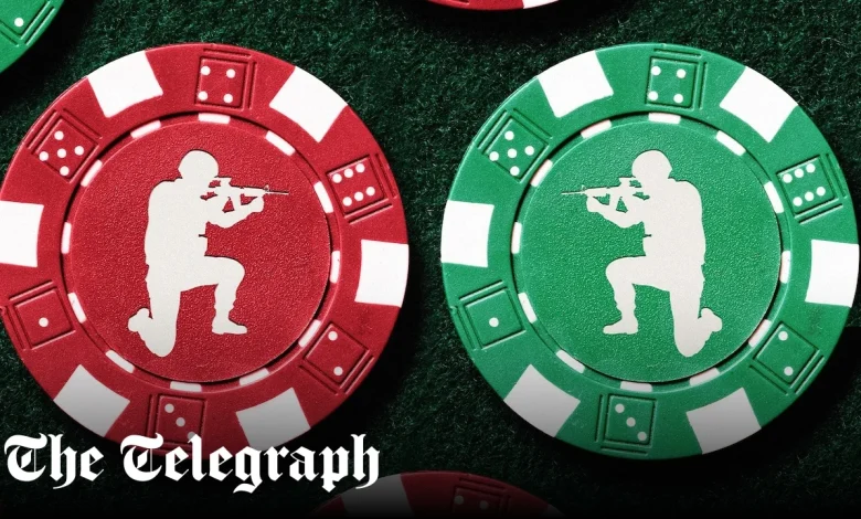 You can now gamble on war, death and destruction. Some people never lose