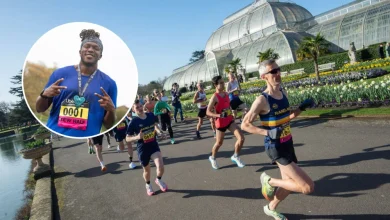 YouTube megastar KSI at record-breaking Kew The Run