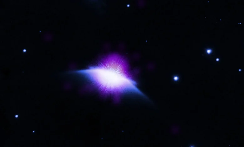 Young ‘Sun’ Caught Blowing Bubbles by NASA’s Chandra