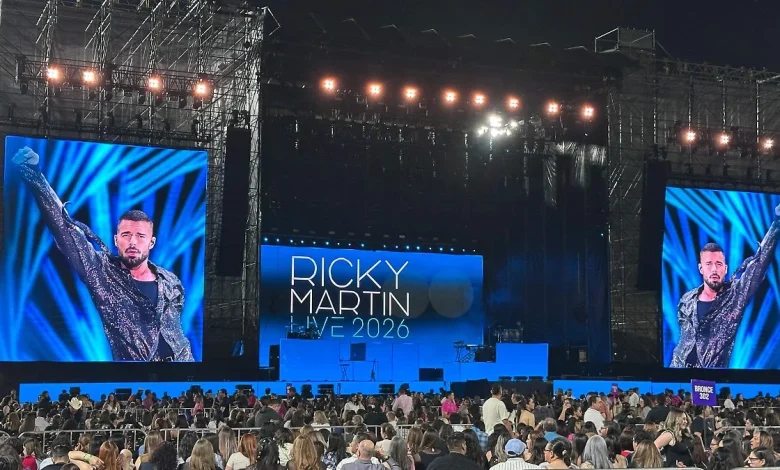 ¡Listos para bailar! Chihuahuenses acuden a concierto de Ricky Martin en el Monumental