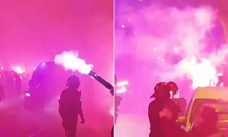 بالفيديو.. جماهير برشلونة تشعل الأجواء قبل مواجهة أتلتيكو مدريد