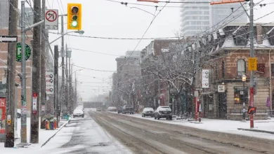 طقس متقلب بانتظار أونتاريو في أبريل 2026 مع استمرار احتمال تساقط الثلوج