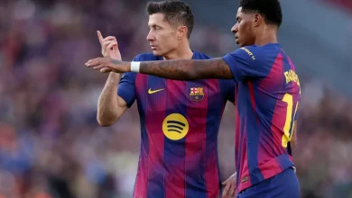 ‘He has everything’ - Robert Lewandowski tells Barcelona how to get the best out of Marcus Rashford