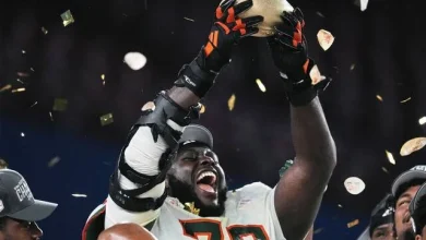 ‘Mountainous’ Miami tackle Markel Bell has pre-draft visit with Steelers