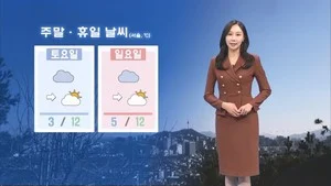 주말 낮 온화, 서울 12도…큰 일교차 주의
