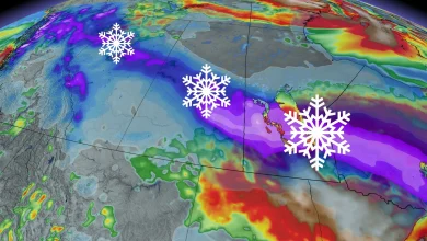 10-20+ cm: Potent snowstorm set to stretch across the Prairies
