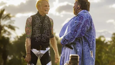 10 minutes backstage with David Lee Roth at Coachella