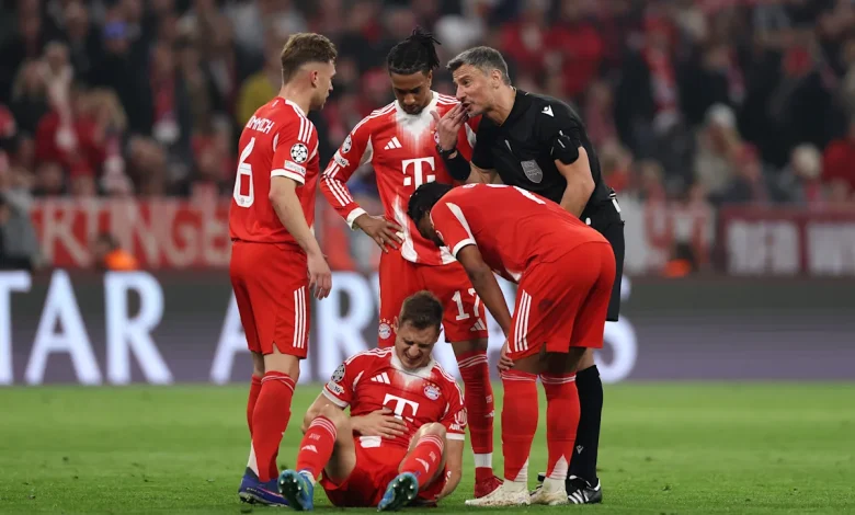 Breaking: Josip Stanišić leaves with injury as Bayern Munich trails Real Madrid 3-2