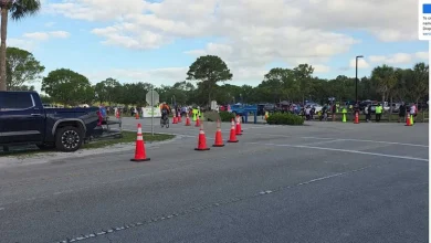 2 triathlon bicyclists hospitalized after collision with vehicle in Palm Beach County
