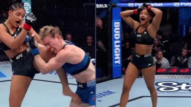 20-year-old 'Golden Girl' scores huge UFC knee knockout