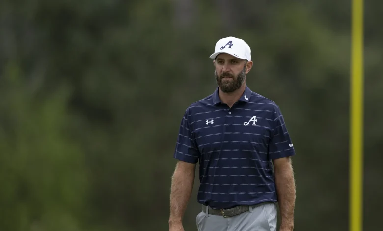 2026 Masters updates for Dustin Johnson