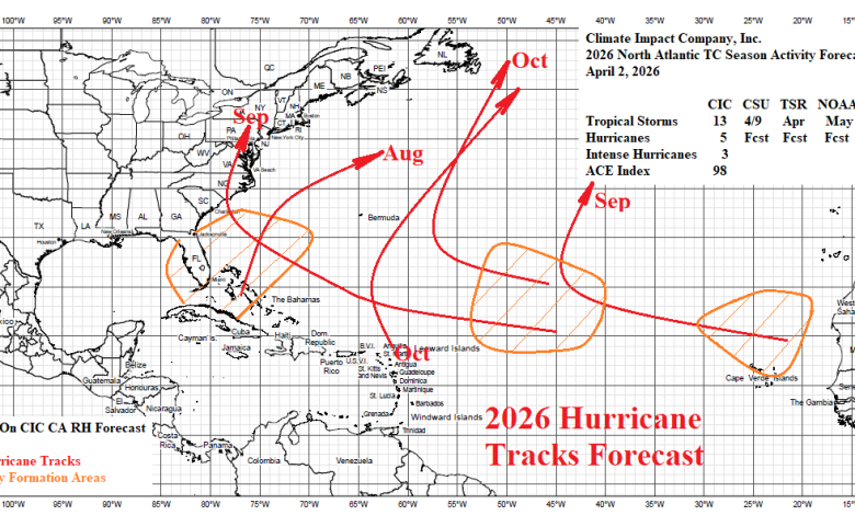 2026 North Atlantic Basin Tropical Cyclone Season Outlook