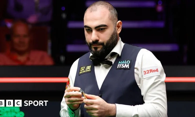 2026 World Snooker Championship: Hossein Vafaei 'fighting to make Iranians proud'