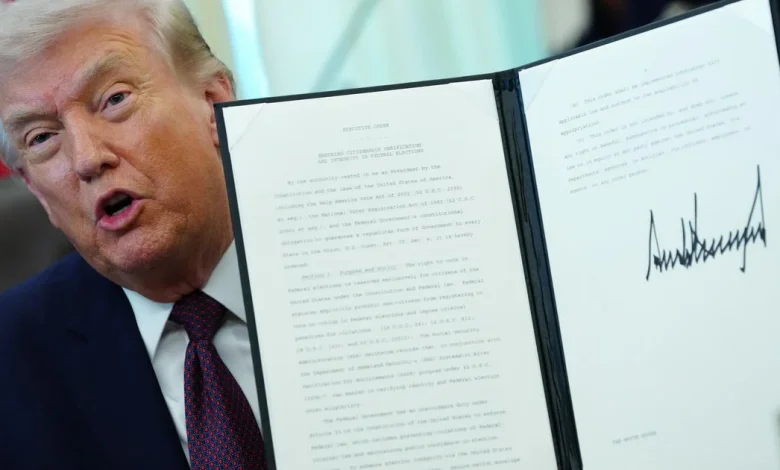 23 states sue Trump over new executive order targeting mail voting