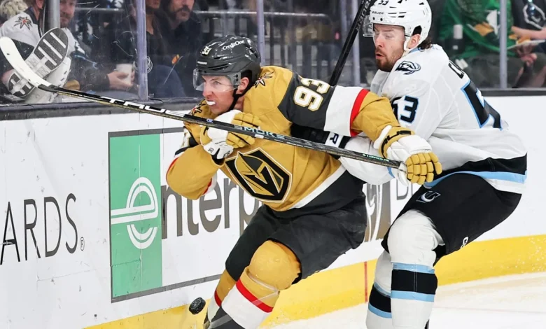 3 Things to Watch: Mammoth at Golden Knights, Game 1 of Western Conference 1st Round