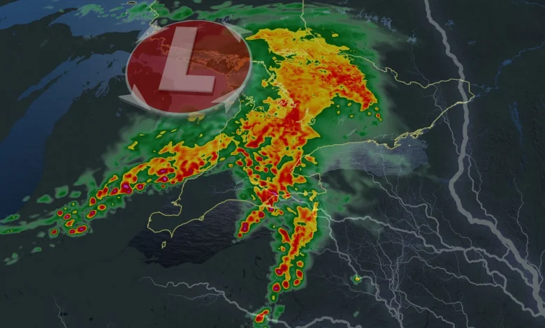 30-50+ mm: Much warmer week in Ontario comes with heavy rain, storm risk