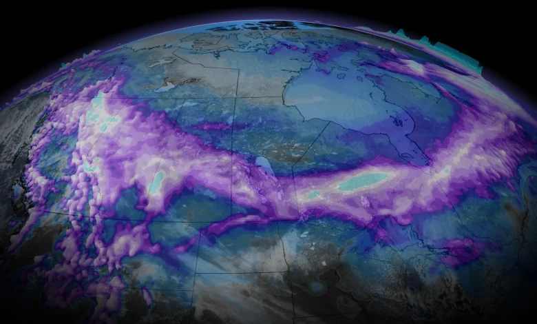 500 cm de neige : un hiver exceptionnel dans notre partie du continent