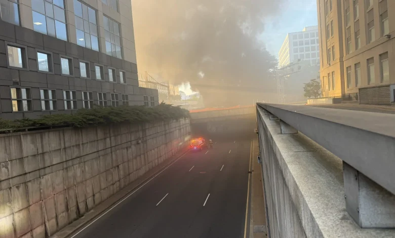 9th Street Tunnel in DC reopens after Metrobus fire