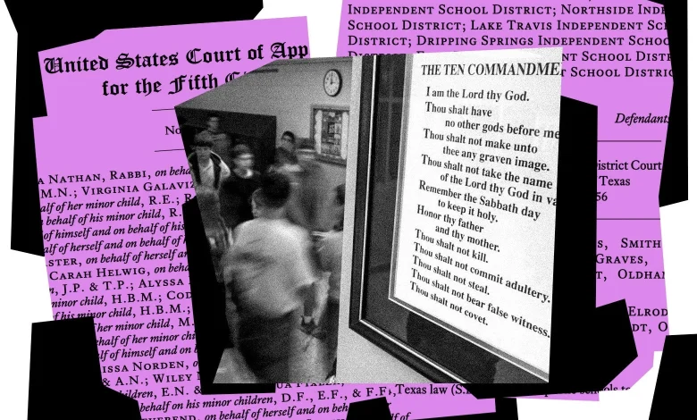 A far-right court allowed the Ten Commandments in every Texas classroom—in direct defiance of SCOTUS.