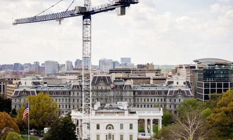 A federal appeals court is allowing the construction of Trump's White House ballroom to move forward through