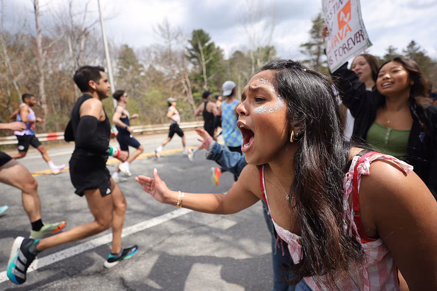 A perfect day for running created a perfect storm for records at the 130th Boston Marathon