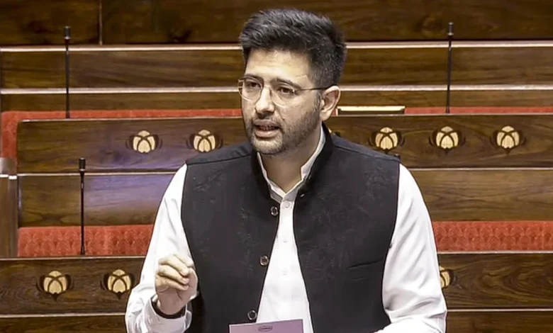 AAP writes to Rajya Sabha Secretariat to remove Raghav Chadha as deputy leader