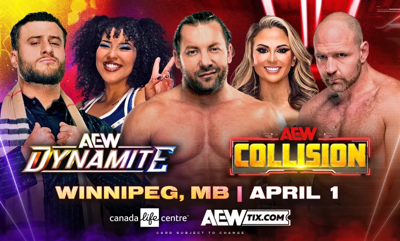 AEW Collision spoilers from Winnipeg, Canada