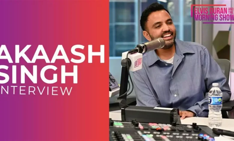 Akaash Singh Almost Worked for Elvis Duran and the Morning Show