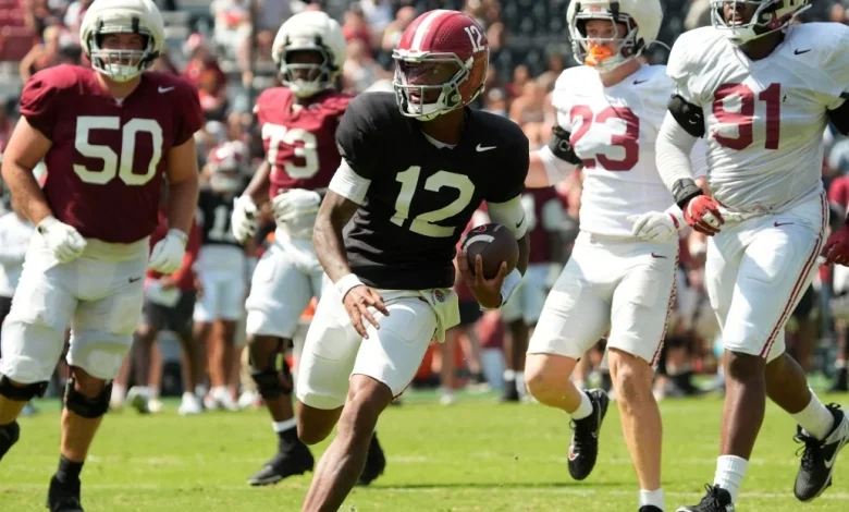 Alabama football: Keelon Russell, Cederian Morgan steal show at A-Day