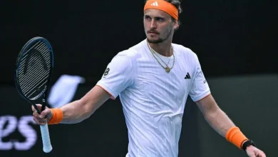 Alexander Zverev equals record that Andrey Rublev held for less than 30 minutes
