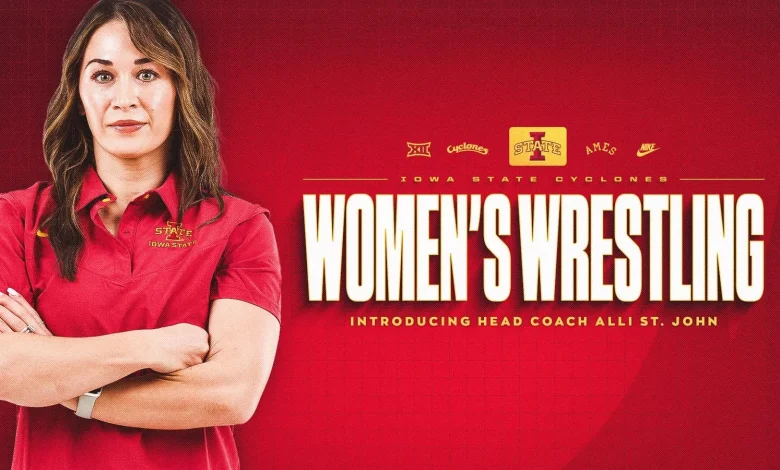 Alli St. John Named First Head Coach Of ISU Women's Wrestling Program