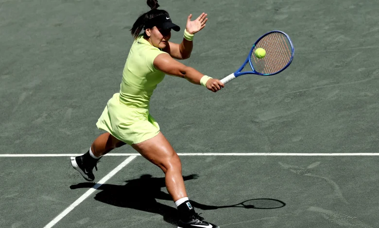 Andreescu pulls off Charleston comeback for first WTA win in eight months