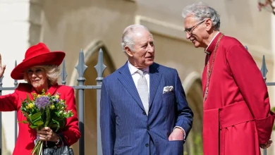 Andrew and his family absent as British royals attend Easter service