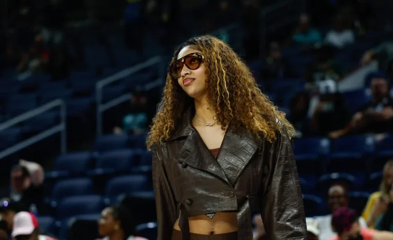 Angel Reese stuns in Victoria’s Secret campaign debut, takes over NYC