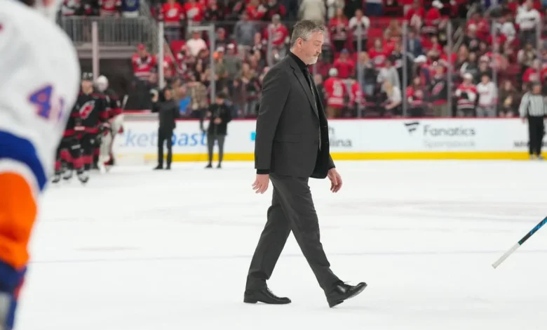 Another week, another late-season coaching change with Isles swapping Roy for DeBoer