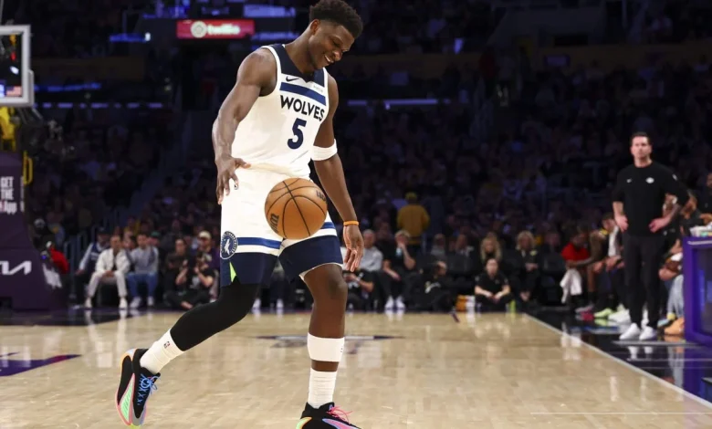 Anthony Edwards questionable for Timberwolves’ NBA playoffs opener with knee soreness - The Athletic