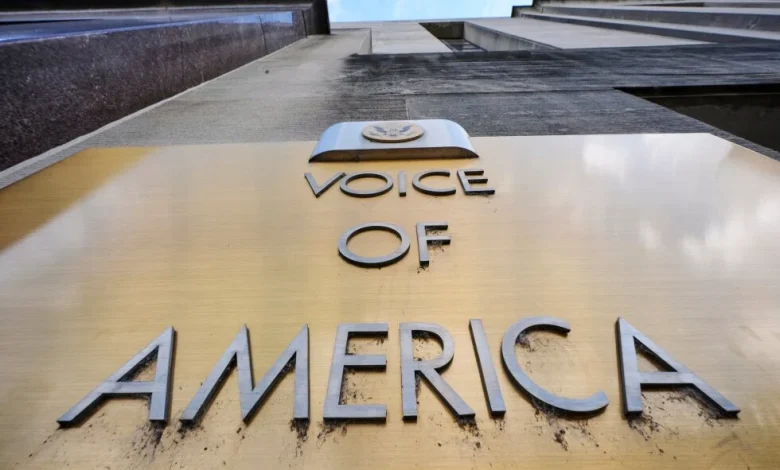 Appeals court suspends order for Voice of America employees to return to work