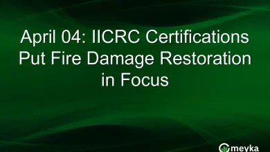 April 04: IICRC Certifications Put Fire Damage Restoration in Focus