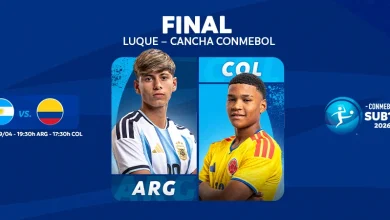 Argentina y Colombia definen al campeón de la CONMEBOL Sub17 2026
