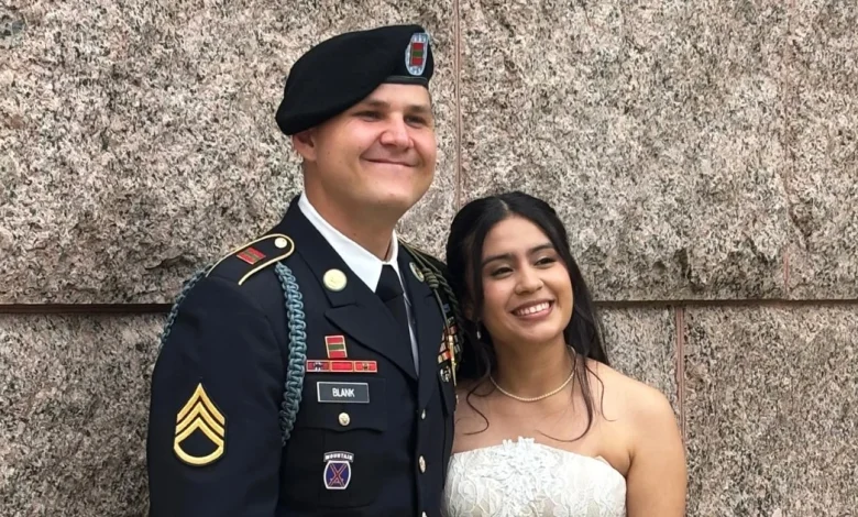 Army staff sergeant is trying to stop his wife's deportation