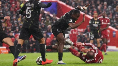 Arne Slot: Liverpool boss bemoans VAR decision to overturn penalty in Champions League exit to PSG