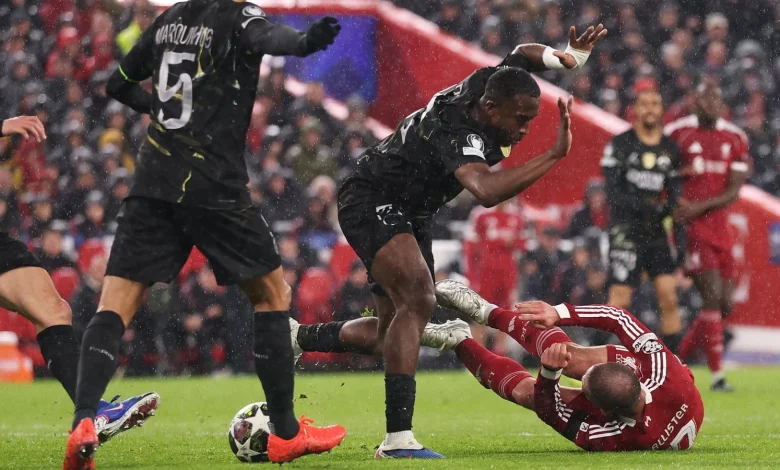 Arne Slot: Liverpool boss bemoans VAR decision to overturn penalty in Champions League exit to PSG