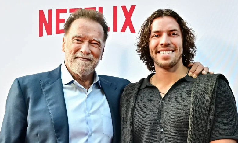 Arnold Schwarzenegger's son Joseph Baena wins bodybuilding competition