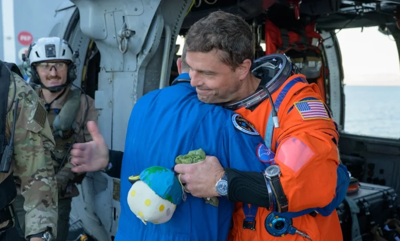 Artemis 2 commander Reid Wiseman broke NASA protocol to save the mission's moon mascot: 'It's hard not to love this little guy. I can't let Rise out of my sight'