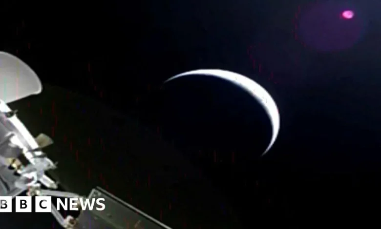 Artemis II blasts closer to the far side of the Moon