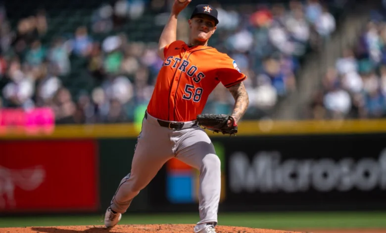 Astros Place Hunter Brown On Injured List With Shoulder Strain