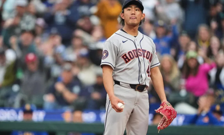Astros' Tatsuya Imai having trouble adjusting to 'American lifestyle'