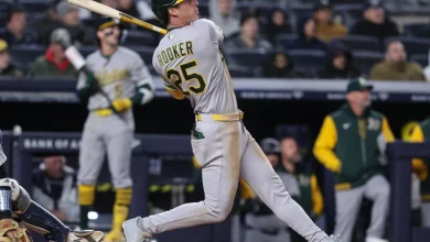 Athletics Place Brent Rooker On Injured List
