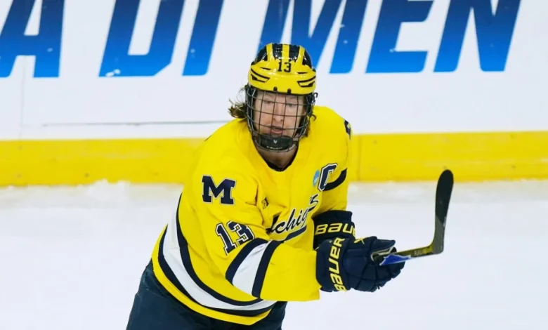 Avalanche sign Michigan Hobey Baker finalist TJ Hughes